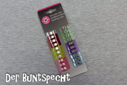 Stoffklammern, bunt,