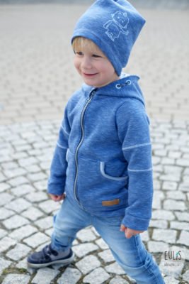 Nähbeispiel für Sweatstoffe