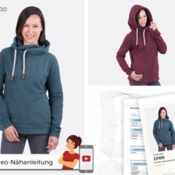Schnittmuster Pattydoo Kapuzenpullover Lynn
