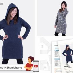 Schnittmuster Pattydoo Damen Sweatkleid RONJA