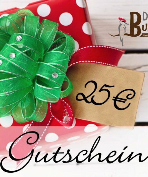 Geschenkgutschein über 25 Euro